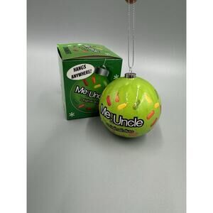 Me & Uncle Candy Design Christmas Ornament Bulb MYCO International